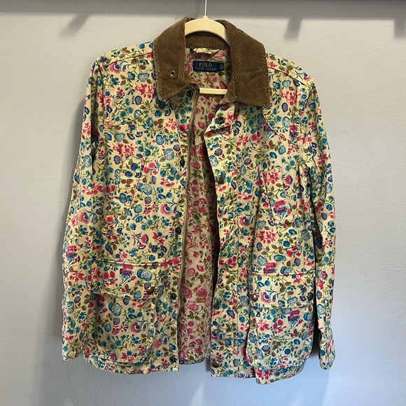 Polo Ralph Lauren Jackets & Blazers - Polo Ralph Lauren Barn Chore Jacket Floral Small